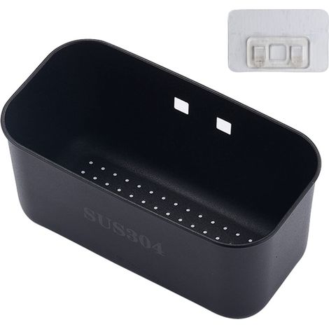 Panier filtre pour éviers, acier inoxydable 304 (noir) (1/5)