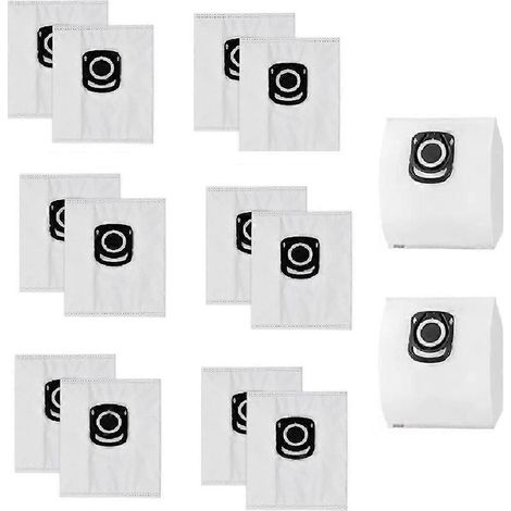 Lot de 14 sacs à poussière pour balayeuses Rowenta 75 S+/Série 70+/Série 240+ ZR200520 - Accessoires et pièces de rechange