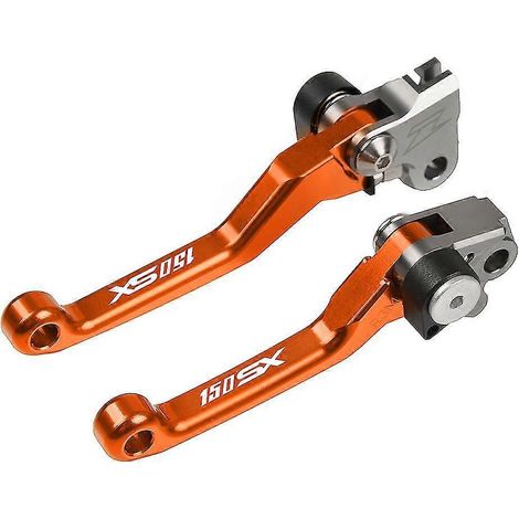 Leviers de frein et d'embrayage pivotants pour motos 65SX, 85SX, 105SX, 125SX, 144SX, 150SX, 250SX (modèles 65, 85, 105, 125, 144, 150, 250, 450, 525, SX, 150SX, XC, XCW, 2009-2015) (1/5)