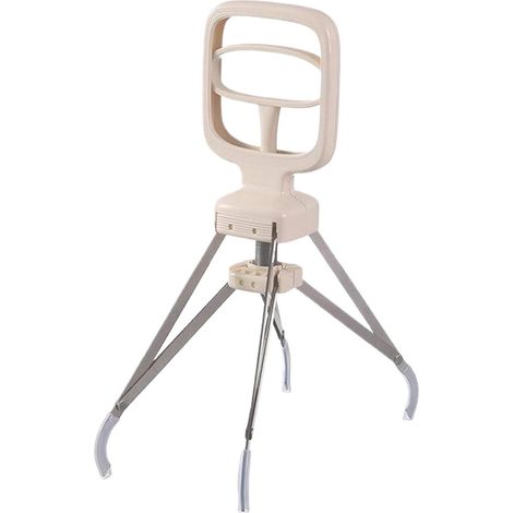 Pinza per pentole - Pinza per piastre calde - Lavoro sicuro in cucina - 4 artigli antiscivolo - 30 x 9 x 6 cm - Colore argento (1/5)