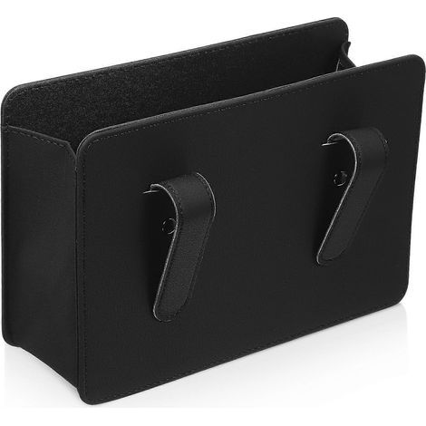 Boîte de rangement pour voiture, organisateur de siège arrière, conteneur de rangement, poubelle intérieure, accessoire de voiture-20.00X14.00X6.50CM-Black (1/4)