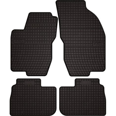 Tappetini in gomma per auto: Alfa Romeo 156 berlina, station wagon, station wagon (2000-2006) - neri, su misura (1/5)