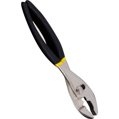 Pince à main de 20 cm avec poignée en caoutchouc et tête en acier au chrome-vanadium, à joint coulissant, pour les réparations domestiques (1/5)