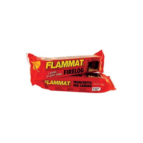 10PZ TRONCHETTO PER STUFE E CAMINI FLAMMAT 1 KG