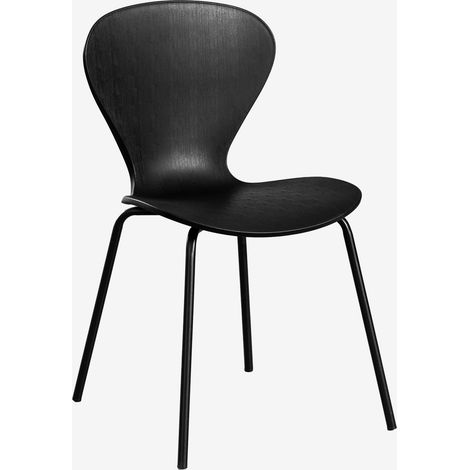 Pack de 2 sillas de comedor apilables en polipropileno y hierro Uit Colors SKLUM (1/5)