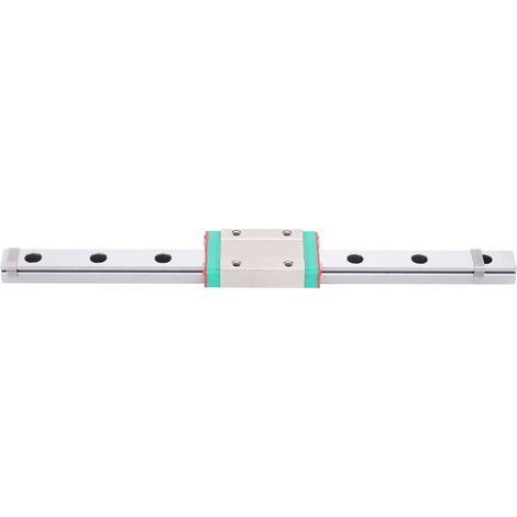 Guide linéaire Miniature élargi bloc curseur Rail coulissant industrie automatisée MGN12H-200-1R