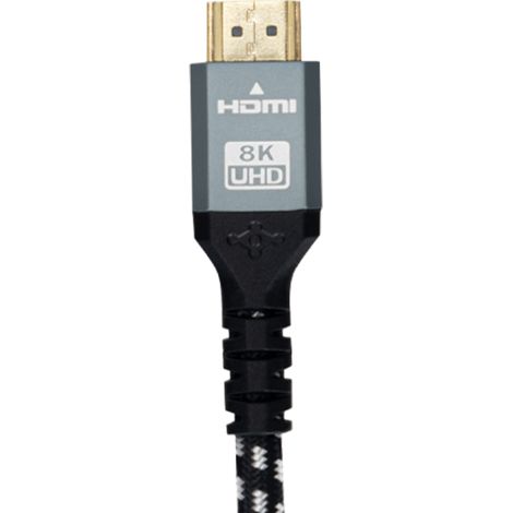 Cavo SteelDigi HDMI 2.1 puccoon da 3 m, compatibile con 8K 60 Hz e 4K 120 Hz, 48 Gb/s. (1/5)