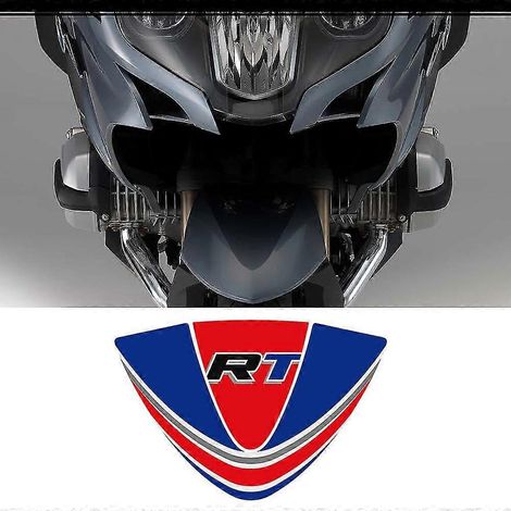Autocollants R 1250 RT pour BMW R1250RT R1250 : protections latérales, valises, coffre, genoux, réservoir, emblème, logo – R1250RT (Bleu) (1/5)