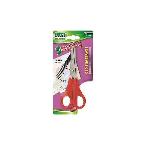 Lebez 4503 forbici da cancelleria Forbici per attività manuali Taglio a zig zag Rosso (1/2)