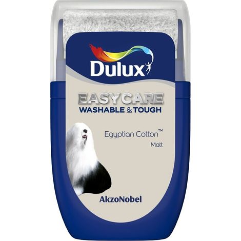Dulux Easycare Washable Tough Matt Tester Pot - 30ml - Egyptian Cotton