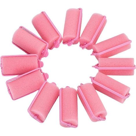 12 oder 24 Stück Schaumstoff-Haarwickler für Wellenfrisuren-12PCS (1/5)