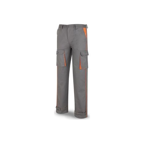 FPLUS pantalon supertop gris-naranja t-40 , Pantalón agris en Algodón de 270 g. Multibolsillos
Pantalón fabricado con tejido de 270 gr/m2. Seis bolsillos: dos en cadera tipo wester