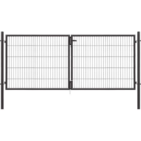 Classic ESM-Doppeltor 3000X1250 mm, anthrazit