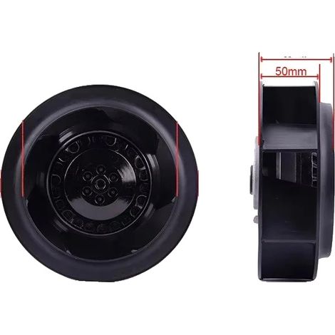 Ventilateur à turbine, Souffleur turbo, Souffleur d'air, 175FLW2-60W (1/2)