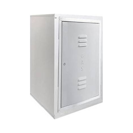BOÎTIER DE PROTECTION POUR COMPTEUR DE GAZ GALVANISÉ Dimensions : 50 x 40 x 30 cm (H x L x P) Démonté