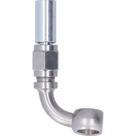 4 raccords de durite de frein moto à 75°, acier inoxydable M10, pour Ducati (1/5)