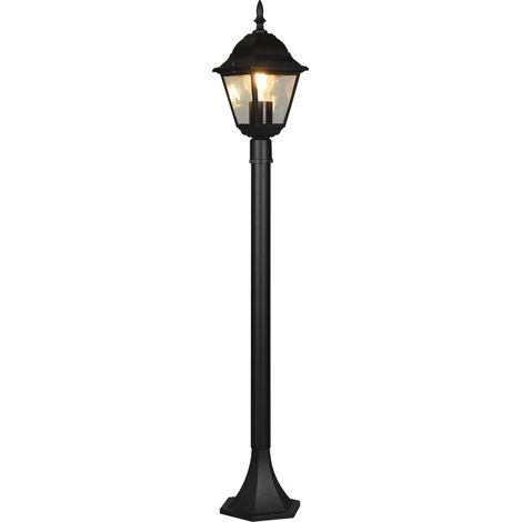 Lampada da giardino classica, palo, 100 cm, E27, 60W, LIVENZA Trio