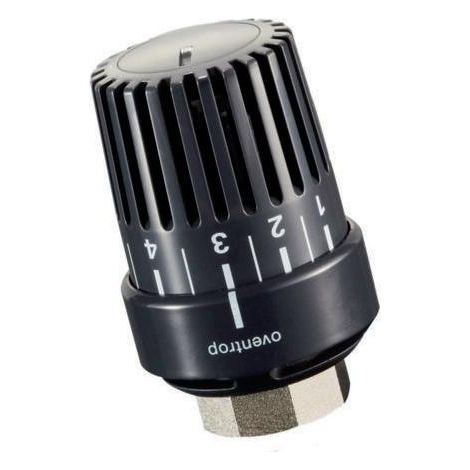 OVENTROP Thermostat Uni RTLH anthrazit, mit Nullstellung, 10 C - 70 C, M 30 x 1,5, 1149068 (1/4)