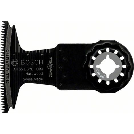 Bosch  1x  Hoja  de  sierra  de  inmersión  BIM  Starlock  AII  65  BSPB  Madera  Dura  40  x  65  mm  -  2608662017 (1/4)