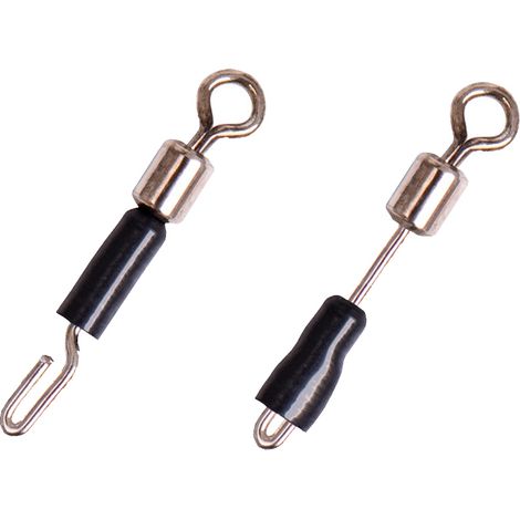 Lot de 20 maillons rapides inox pour ligne de pêche, clips submersibles, hameçons, émerillons et anneaux solides (1/5)