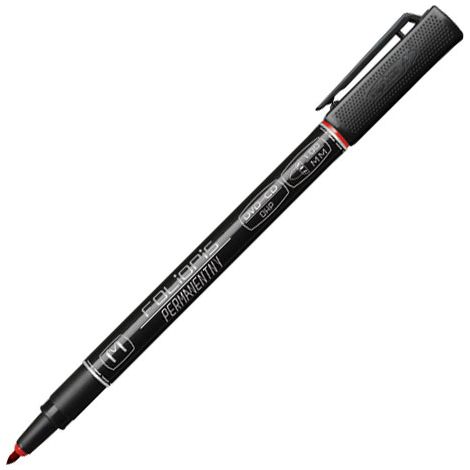 Bloc de notas Rystor M rojo de 1,0 mm con l谩mina FM-10B 438-001