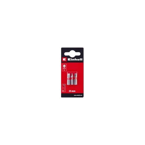 3 BIT STANDARD 25MM PIATTI 6MM