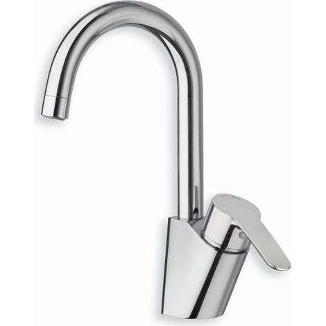 ONDYNA ND22851 - Mitigeur lavabo bec haut mobile New Day design moderne et pratique pour salle de bain élégante