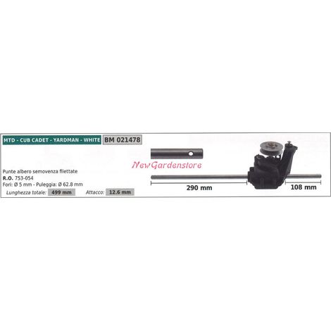 Trazione semovenza MTD 021478