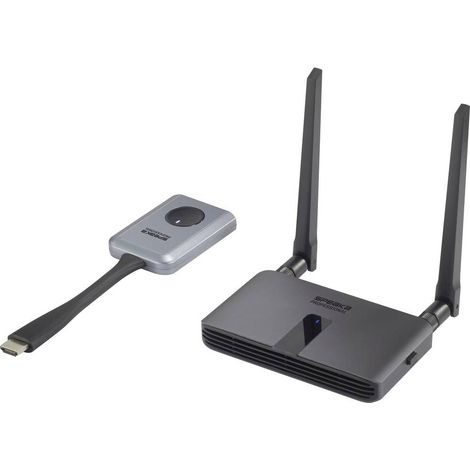 Set de transmission sans fil HDMI SpeaKa Professional SP-WTR-400 30 m 2.4 GHz, 5 GHz 1920 x 1080 Pixel Transmission san (1/4)