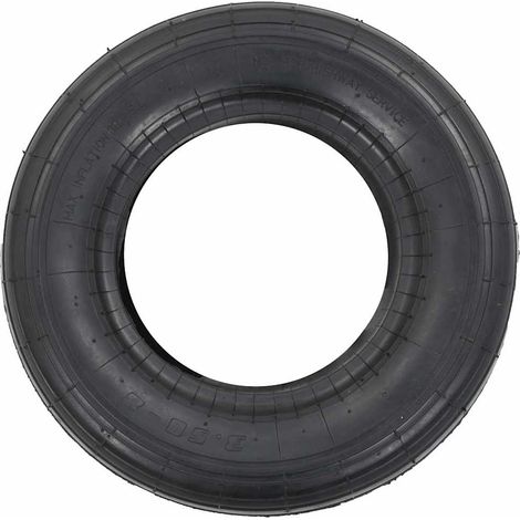 vidaXL Ruota per Carriola 3,50-8 4PR Gomma (1/3)
