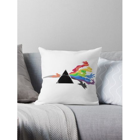 Funda de almohada, funda de cojín y funda de sofá de doble cara con diseño de las siete formas evolutivas de Eevee de AIVO.