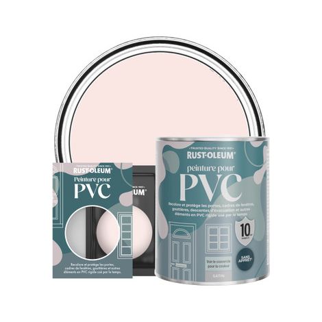 Peinture pour PVC, Finition Satinée - Vanille Fraise (1/3)