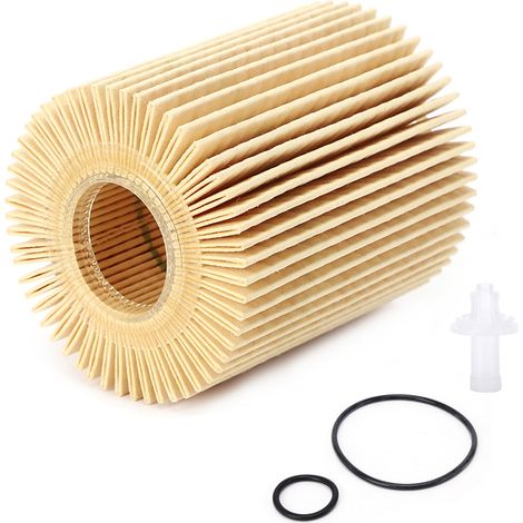 Filtre à huile moteur avec adaptateur 04152-YZZA5 Compatible avec Toyota 4Runner FJ / Cruiser / Tundra