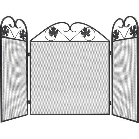 Barrière de Protection pour Poêles à Bois et Cheminées. Look ancien (1/5)