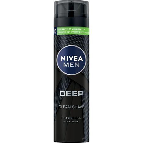 Gel da barba Nivea Men Deep con carbone attivo 200 ml (1/5)