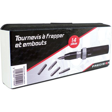 PRECI Tournevis frapper+embout (1/3)