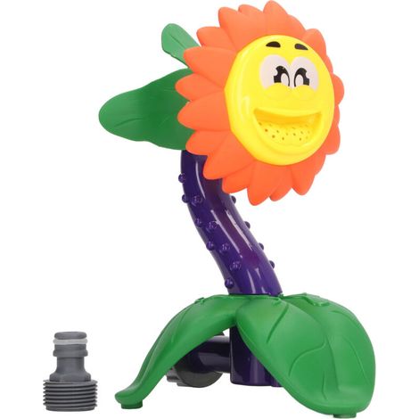 Arroseur Rotatif Extérieur en Forme de Tournesol pour Enfants - Jouet d'Eau Amusant pour Jardin (1/5)