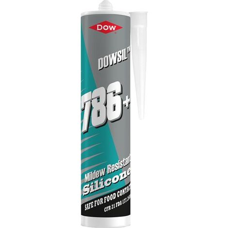 Dowsil 8010246/C03 786+ Silicone Sealant White 310C DOW8010246
