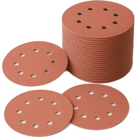 Schleifscheiben 125mm Klett 60 Körnung 50 Stück mit Staubabsaugung (1/5)