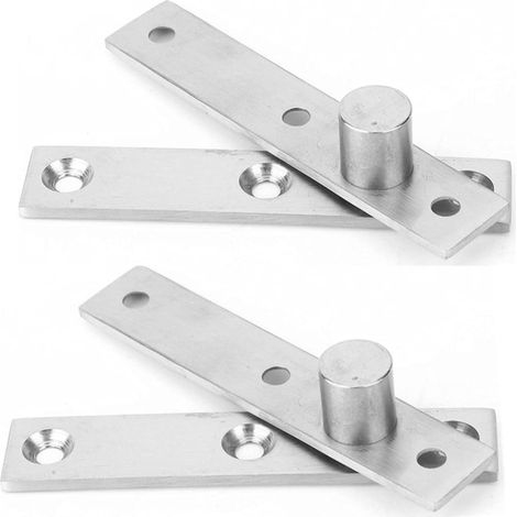 2 Pièces Charnière de Porte Pivotante (1/5)