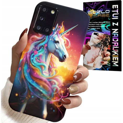 Custodia per Samsung Galaxy A31 - motivi unicorno, ideale come regalo per ragazze. (1/5)