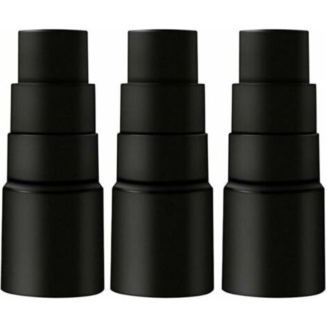 Lot de 3 adaptateurs pour tuyau d'aspirateur - Pour Kärcher Bosch Parkside Makita Metabo Black & Decker (1/5)