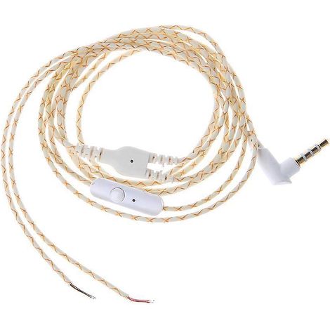 Câble de remplacement pour casque audio, interface 3,5 mm, rallonge avec réduction de bruit (1/5)