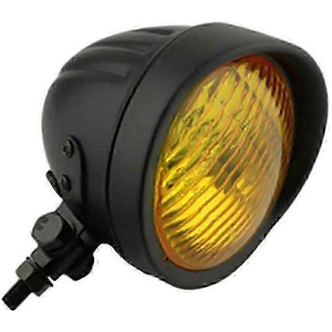 Phare de moto vintage, universel, haute luminosité, facile à installer pour la plupart des modèles