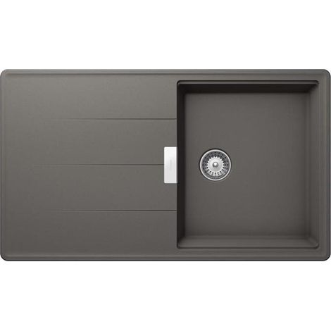 Schock Einbauspüle Cristadur Tia D-100 A Silverstone Exzenterbedienung (1/3)