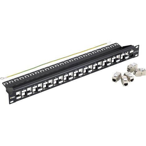 VIMAR - 03024.9 Pannello 24 RJ45 Cat6A FTP 1u