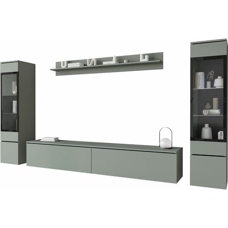 Conjunto de salón Mirfivo 101, Verde polvoriento