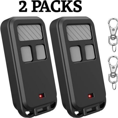 Ricambi per telecomando per porta da garage 890MAX, mini portachiavi universali a 3 pulsanti per LiftMaster Chamberlain Craftsman con codice variabile, confezione da 2 (1/2)