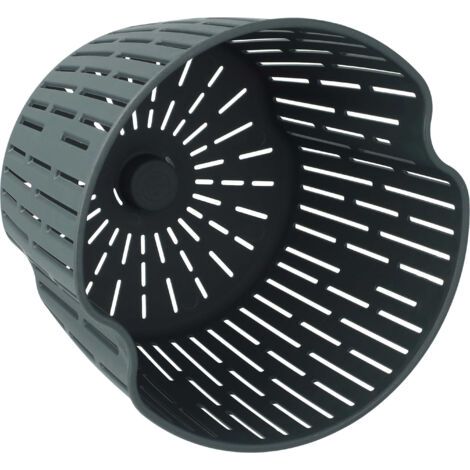 vhbw Cestillo compatible con Silvercrest Monsieur Cuisine 290976, 317552, 349665, 367852, 368069 robot de cocina - Accesorio de cocina gris oscuro (1/5)