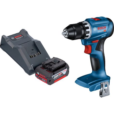 Perceuse-visseuse sans fil Bosch GSR 18V-45 Professional 18 V 45 Nm Brushless + 1 batterie 4,0 Ah + chargeur (1/5)